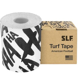 SLEEFS Ha Ha Ha White Turf Tape Football - Extra Wide Waterproof Sports Athletic Tape - Flexible Breathable Ultra Sticky for Arms, Wrists, Ankles, Injuries - Lacrosse, Soccer, Baseball, Basketball