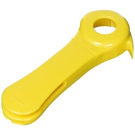Shimomura Industry FVS-638 Full Veggie Smile Anywhere Opener, Made in Niigata, Tsubamesanjo, Yellow, 1.7 x 5.1 x 0.8 inches (42 x 130 x 20 mm)