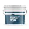 Earthborn Elements Rosemary Leaves 1 Gallon Bucket, Cut & Sifted,