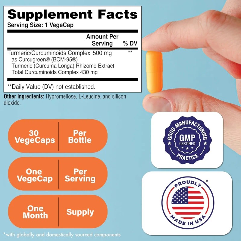 Health Thru Nutrition |complejo De Cúrcuma, 30 Capsulas Sin Sabor