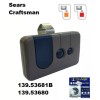 Craftsman Sears Replacement Garage Door Opener Visor Remote For Red