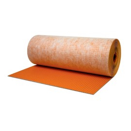 Schluter Ditra Uncoupling and Waterproofing Membrane for Ceramic and Stone Tile Application - Quick Installation, Made of Polyethylene, 1/8-Inch Thickness, 54 Square Feet - DITRA5M