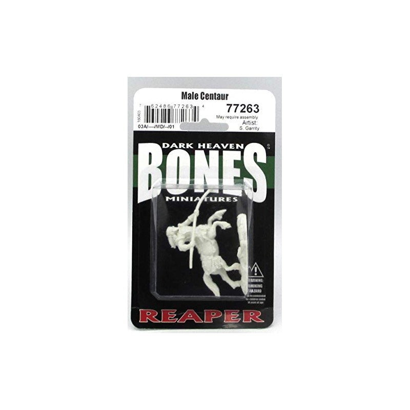 Reaper Bones Male Centaur with Spear