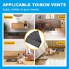 4 PCSMagnetic Vent Covers-7"x11" Magnetic Air Vent Screen Mesh for