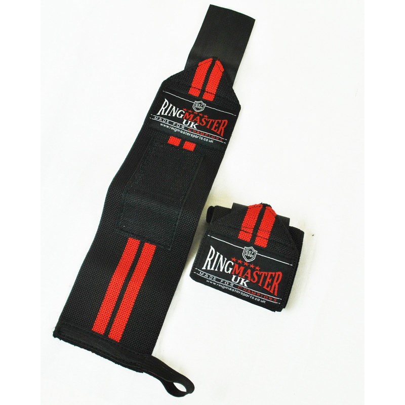 RingMaster Weight Lifting Wrist Wrap Support Strap CrossFit Exercise Gym