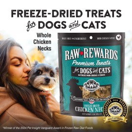 Northwest Naturals 4 Ounce Human Grade Pet Food Freeze Dried Bite Sized Treats For Dogs Cats