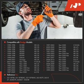 A-Premium Transmission Oil Pan Replacement for Dodge Ram 1500 2500 3500 Durango Dakota B1500 B2500 B3500