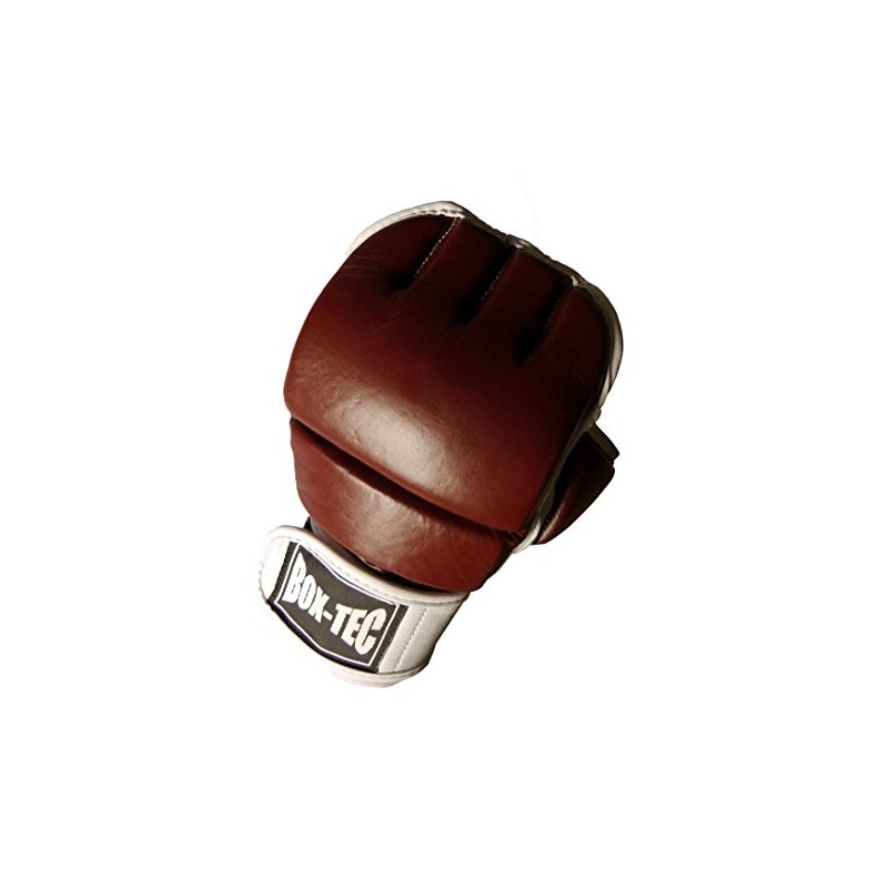 BOX-TEC Freefight Cuba Leather Boxing Gloves Brown