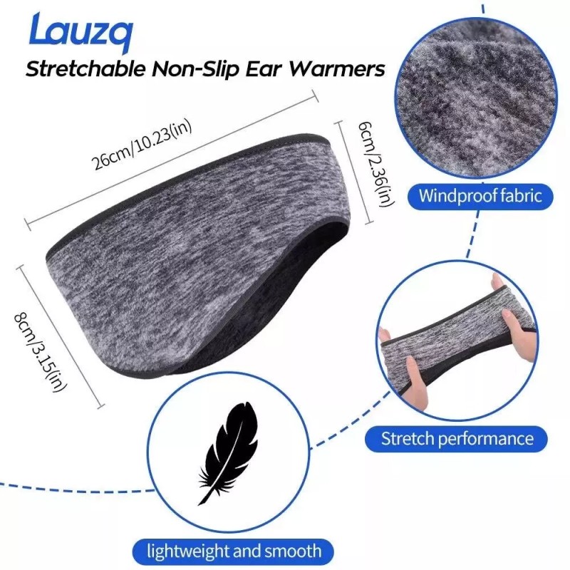 Unbranded Ear Warmer Headband/Winte - Watermelon Red