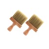 Outanaya 2pcs Hair Scalp Brush Vented Detangler Hairbrush Barber Neck