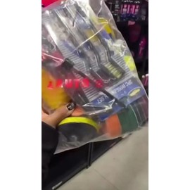 Kit Limpieza Auto 27pz Coche Cepillo De Taladro Electrico Pulidor Color Multicolor Borlas Acabado Llantas Detallado