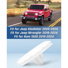 Fender Clips for Jeep Gladiator & Wrangler, 45-Piece Set