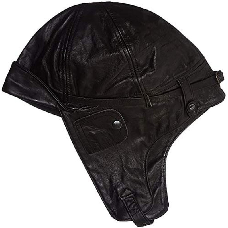 FLIGHT LEATHER HOOD BLACK