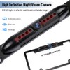 License Plate Frame Backup Camera, Night-Vision Car Rear View Camera