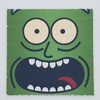 Pickle Rick Blotter Art Psychedelic Art Gift Acid Art 100