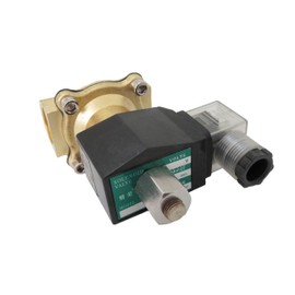 High Performance 3/4 inch Normally Open NO 110V-120V AC VAC Brass Solenoid Valve NPT