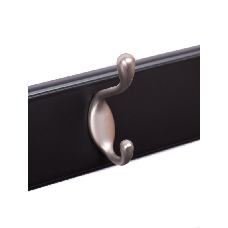 BirdRock Home Oval Hook Coat and Hat Rack - 4