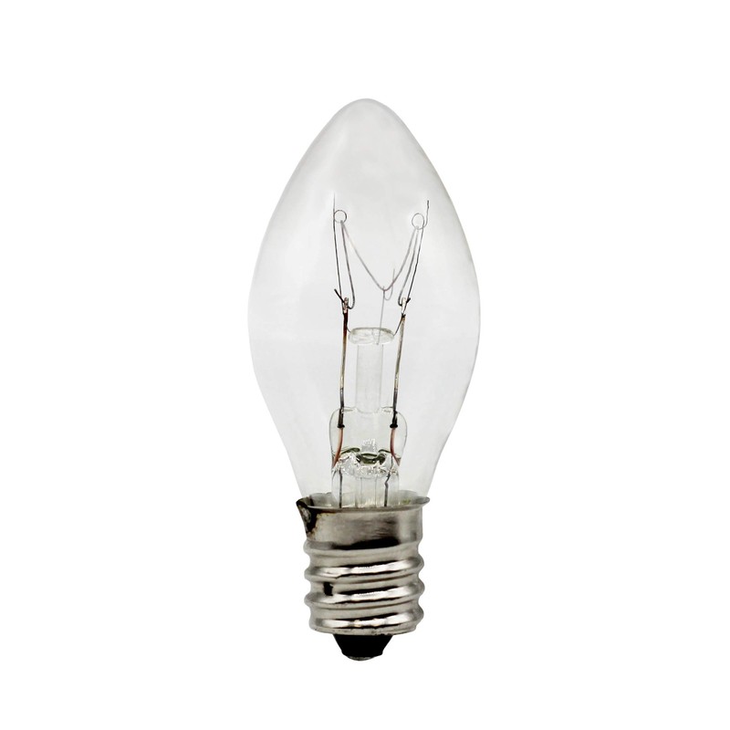 Creative Hobbies Incandescent Replacement Light Bulbs for Wax Warmers, Salt