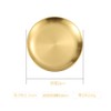 Desirable Stainless Steel Round Plate, Small Plate, Dinner Plate, Stainless