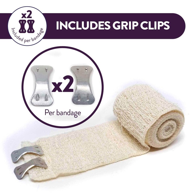 Cotton Crepe Bandages 5cm x 4.5m - Box of 6