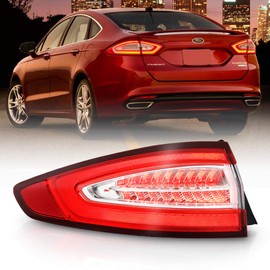 ACANII - For 2013-2016 Ford Fusion Energi/Titanium OE Style LED Tail Light Brake Lamp Replacement Outer Left Driver Side