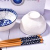 BOSILI Cute Panda Rice Bowls and Chopsticks set, Ceramic Rice