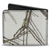 Wallet Bifold PU Mossy Oak Country Roots Snowdrift Camo White