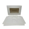 Decoraciondulce - 5 x White Boxes for Carrying Cupcakes, Muffins,
