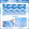 party greeting Blue Sky White Clouds Tablecloth Roll 100FT x