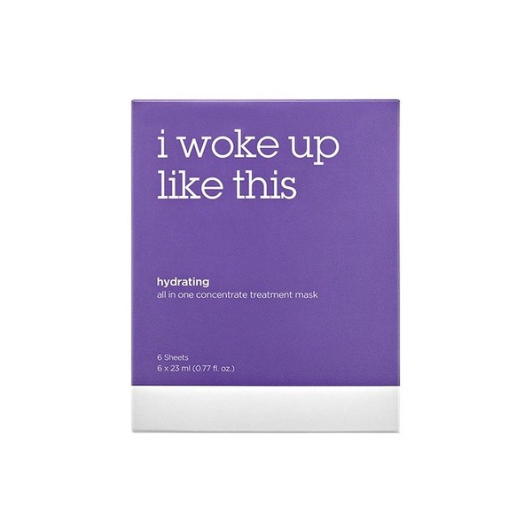 IWLT Hydrating All-in-One Concentrate Treatment Mask (Baekseolgi Pack) 23mlx6, 23mlx6