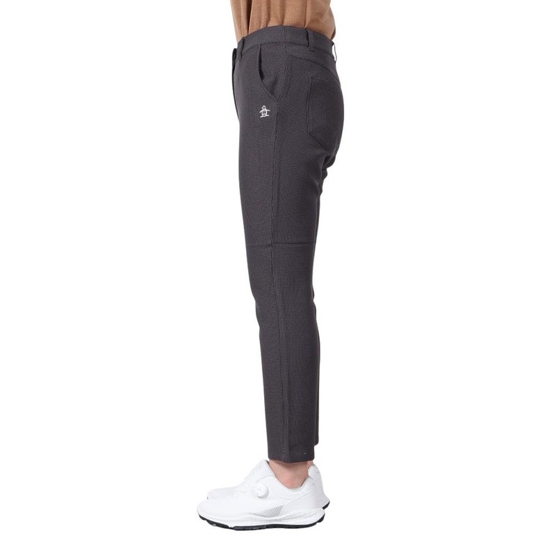Munsing Wear MG4FLP80L Women's Golf Pants, 9/4 Length, Houndstooth Pattern,