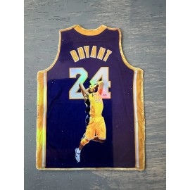 Kobe Bryant Jersey Holographic Sticker Basketball Sports Card Theme