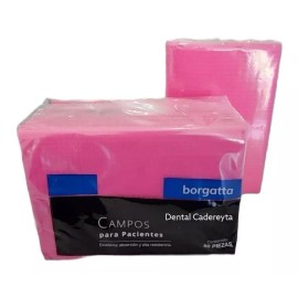 Borgatta Campos Babero Papel Desechable 300 Pz Rosas