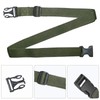 2 Pack Adjustable Luggage Straps, Nylon Webbing Straps with Quick