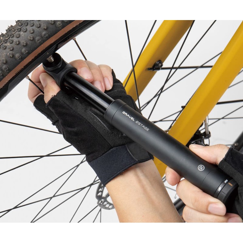 Topeak Gravel 2Stage Mini Cycle Hand Pump Features an Innovative