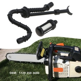 SG Store 1 Set Gas Fuel Line and Fuel Filter Replacement Part 1129-350-3600 11293503600 Compatible with Stihl MS200T 020T MS200 Chainsaw