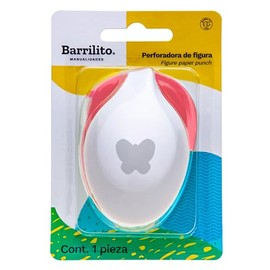Barrilito Perforadora Mariposa Plástico 5 cm