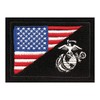 Rothco USMC Eagle, Globe and Anchor/US Flag Deluxe Fine Knit