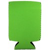 Blank 8.4 oz. Neoprene Collapsible Mini Slim Coolie (4, Bright