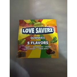 Unbranded 50 Pack Empty Edible  Zip Lock Bag Love Saverz 600mg