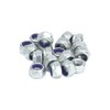 M4 (4mm) Nyloc Nut (Type-T) Class 6 Steel BZP (Pack