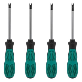 Pack of 4 U-type screwdrivers M1.7 / M2.0 / M2.3 / M2.6 U fork type magnetic screwdriver CRV multifunctional hand tool kit bits magnetic slotted screwdriver M-type screwdriver