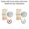 SAVORI Cabinet Knob Crystal Dresser Cupboard Drawer Wardrobe Door Knobs