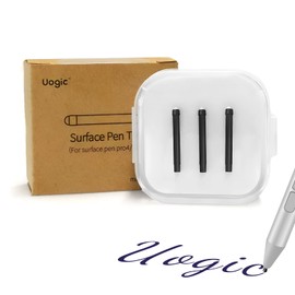 Uogic Surface Tip Refills 3 Pack for HB Surface Pro 2017 Pen (Surface Pro 5) (Model 1776) / Surface Pro 4 Pen / Uogic Surface Pen