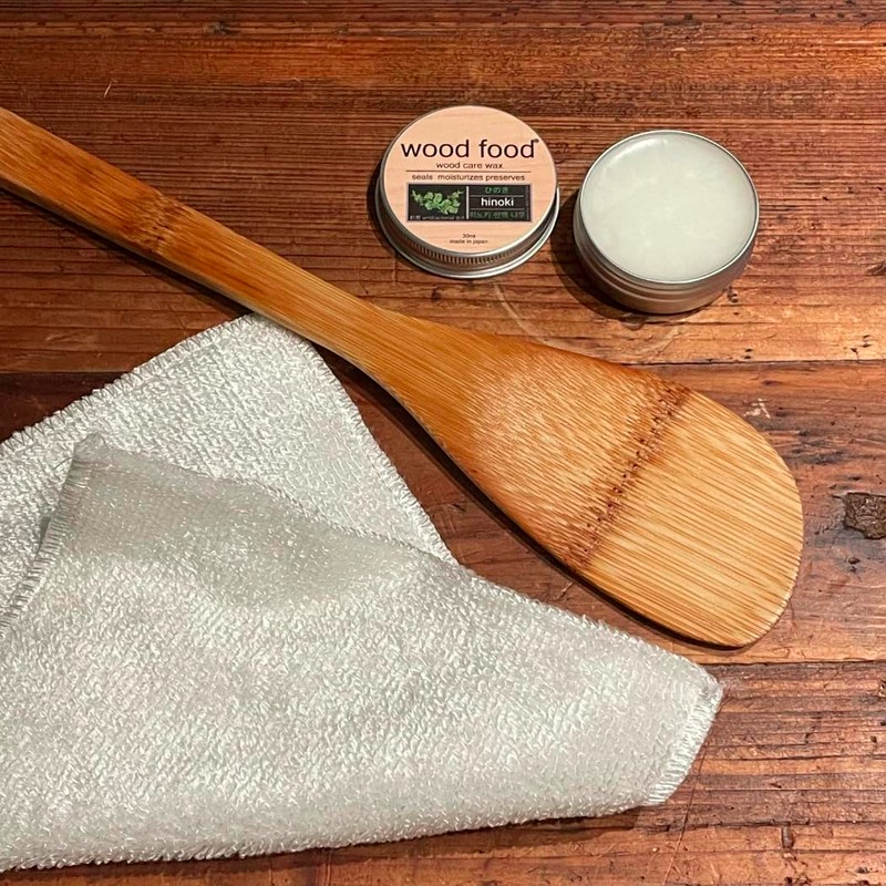 Natural 100% Additive-Free Woodfood Beeswax Wax for Carpentry Cypress Scent