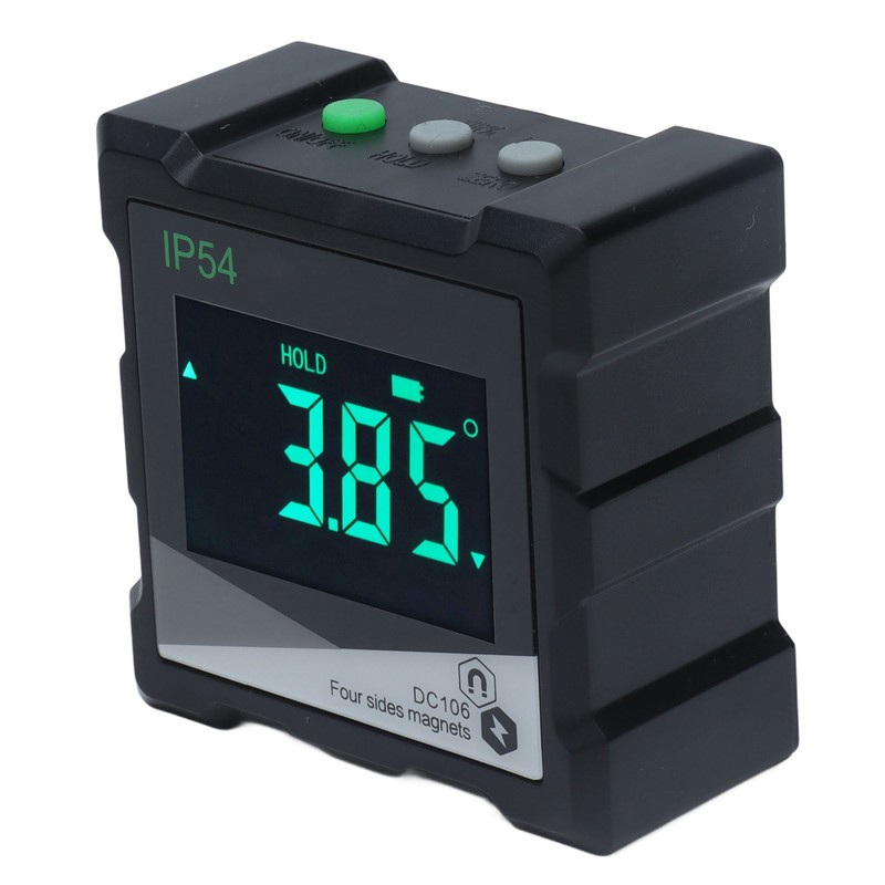 Digital Angle Finder 4x90 Degree LCD Screen Magnetic Bevel Gauge