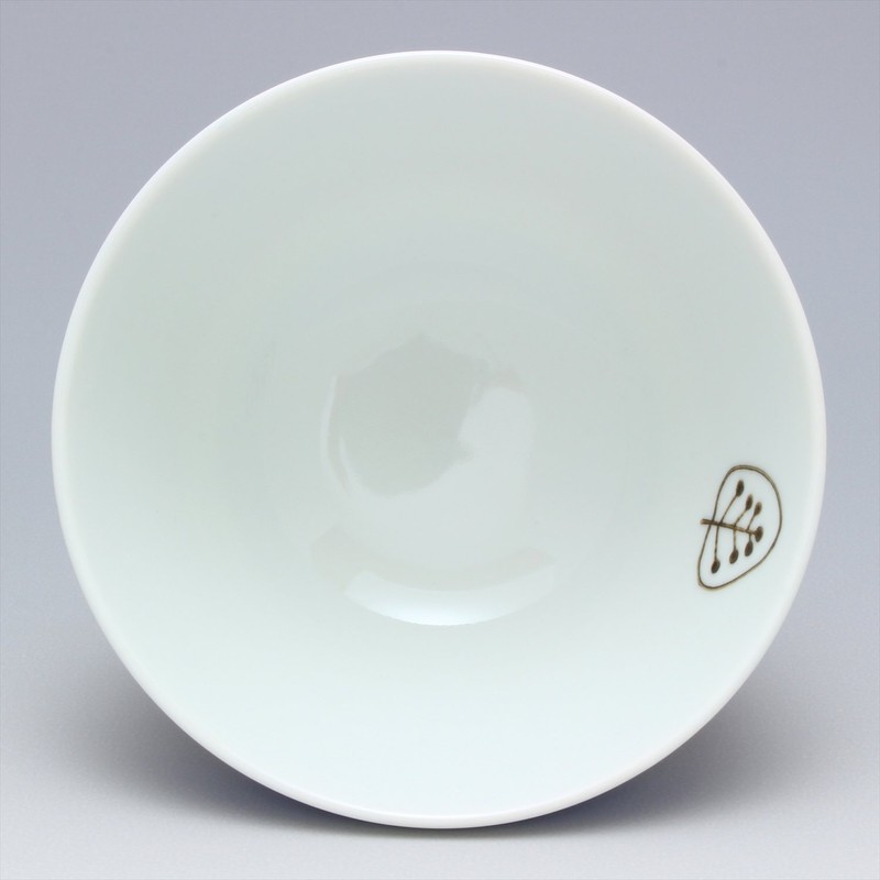 tomofac Dinner 碗 White 11.3 cm Hasami kurawa? Bowl spear-fishing,