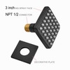 3 inch Big Stainless Steel Body Spray Shower Jet -