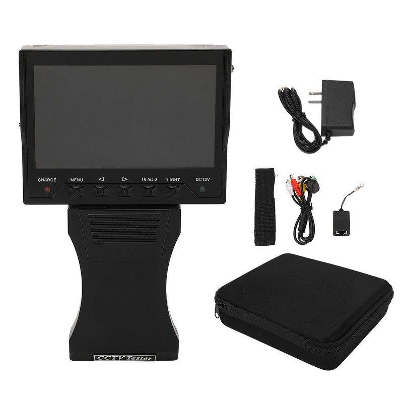 CCTV Tester LCD Camera HD Analog Video Monitor VGA Input