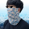 Summer Cooling Mesh Neck Warmer / Ear-Hook Multi Mask / Sports UV Protection Scarf 10ea